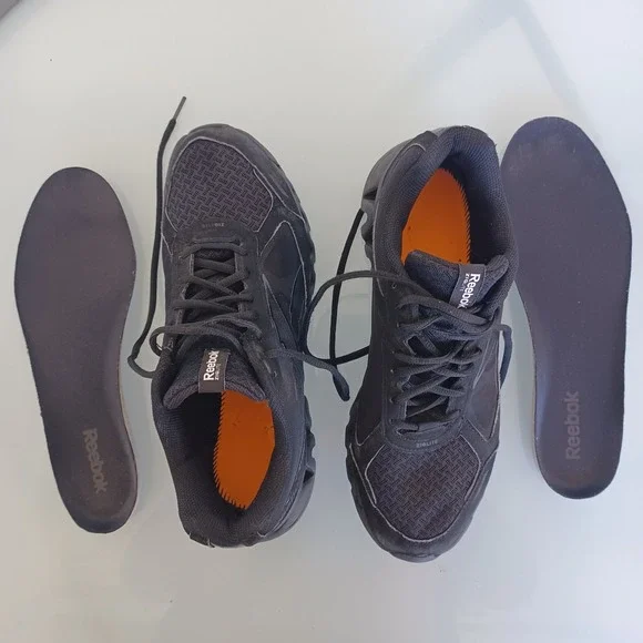 Reebok ZigLite Mens Running Shoes Size 9.5 Black ZigTech V46946 Sneaker - Picture 7 of 11